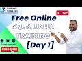 [Day 1] FREE SQL & LINUX TRAINING | Learnomate Technologies