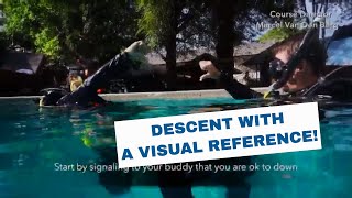 Decent Visual Reference 5 Point Method Skill - PADI Open Water Diver Course • Scuba Diving Tips