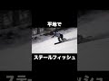 ※ステールフィッシュは普通ターンではやりません　 snowboard スノーボード ステールフィッシュ