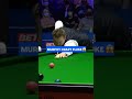 Murphy's Crazy Fluke 😱  | Eurosport Snooker | #shorts