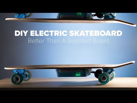 DIY Electric Skateboard Build - Better Than A Boosted Board DIY Electric Skateboard Build - Better Than A Boosted Board
