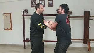 Chisao under stress :Sifu Yuri Morelli