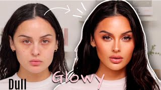 Quick 5 Min Glowy Makeup Tutorial L Christen Dominique