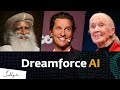 Dreamforce AI - Matthew McConaughey & Dr. Jane Goodall DBE with Sadhguru [FULL TALK]