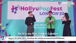 HallyuPopFest London 2022 - Red Carpet Highlight #CHEN