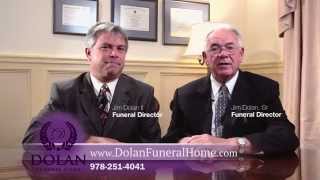 Commercial for Dolan Funeral Home located in North Chelmsford, MA