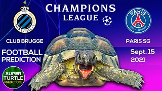 Club Brugge vs PSG ⚽ UEFA Champions League 2021/22 🐢 Turtle Football Predictions