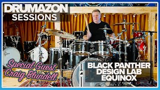 Craig Blundell plays the new Mapex Black Panther Design Lab Equinox Drum Kit at Drumazon