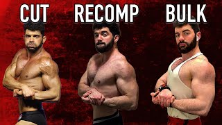 Should You Bulk, Cut, or Recomp? The Complete, No BS Guide