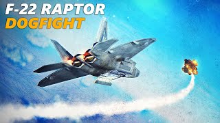 F-22 Raptor Vs F-15 Eagle Dogfight + F-22 Mod Updates | Digital Combat Simulator | DCS |