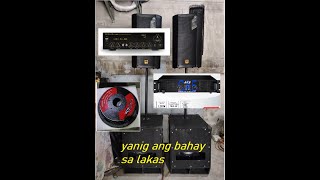 lakas ng ace CA5 bridge mode live pro d15 1k watts kevler gx7 at kevler zlx12 700watts longthrow