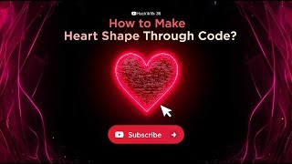 How to Make a Heart Shape Using Python Turtle | Valentine Special | Learn Coding with@Hackwith36