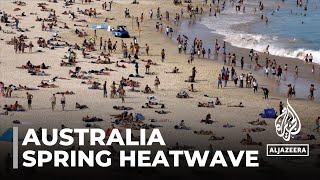 Australia declares El Nino amid spring heatwave sparks wildfire worries