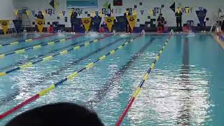 2019 서울시 강서구 수영대회 자유형 50m 결승1위 박네온(JHR) Neon Park/ Swimming Competition