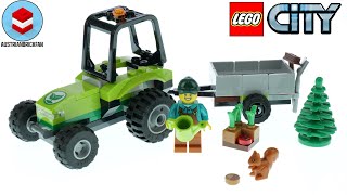 LEGO City 60390 Park Tractor - LEGO Speed Build Review