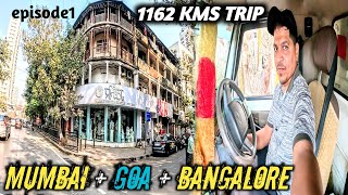 🙏2025 Chi pahili booking Goa + Bangalore 🚚 | mumbai to goa trip | 1162 kms honar running💪 | episode1