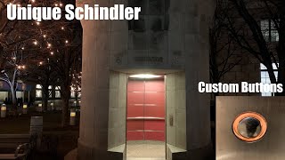 Unique Schindler Hydraulic Elevator @ Woodrow Wilson Plaza - Washington, DC