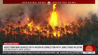 NJ man charged with arson in Jones Road wildfire | NBC New York