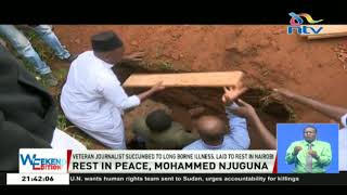 Mohammed Juma Njuguna's burial in Nairobi