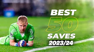 Best 50 Goalkeeper Saves 2023/24 | HD #23