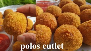 Polos cutlet | Young Jackfruit Spicy Cutlet | Evening Snack By Rozi