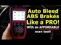 Auto Bleed ABS brakes Like a PRO with this affordable scan tool.