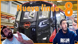 La increíble Linea 8 del Metro de Santiago