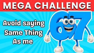 Avoid Saying The Same Answer As Me | Mega Challenge #6 | Don't Say What I Say | Quizzer Bee