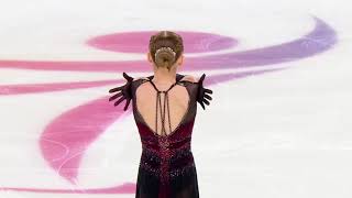 Margarita Bazylyuk - FS - Russian Junior Championships - Carmina Burana