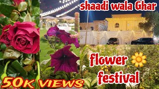 Padosiyon mein shaadi, flowers festival at souq Waqif//Doha City Center