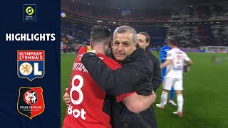 OLYMPIQUE LYONNAIS - STADE RENNAIS FC (2 - 4) - Highlights - (OL - SRFC) / 2021-2022