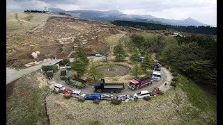 熊本地震から２年の南阿蘇村