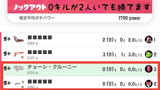 日中は...【スプラトゥーン2】【わかばシューター】【ガチエリア】【ウデマエ：S＋0】【ステージ：アンチョビットゲームズ＆ガンガゼ野外音楽堂】