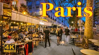 Paris, France🇫🇷 - Paris Evening Walk  - June 2024 [ 4K HDR ] | Paris 4K | A Walk In Paris