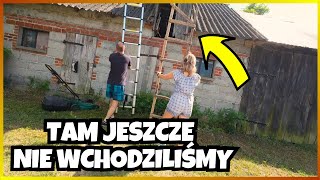 To siedlisko to taki Nasz Prywatny Urbex !! - Wchodzimy po drabinie na spicherek ! - Co znajdziemy?