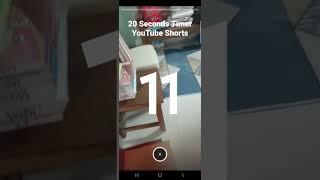 20 Seconds Timer YouTube Shorts #shorts