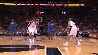 James Harden 30 points vs San antonio Spurs full highlights NBA Playoffs GM2 WCF 2012.05.29 HD