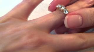 Capella 3 Stone Round Brilliant Diamond Engagement Ring