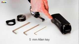 LOOK C-Stem - Handlebar height adjustment through stem inclination