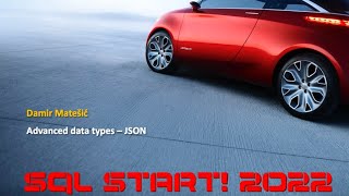 Advanced data types - JSON