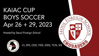 KAIAC Cup Boys Soccer Day 1 - April 26th, 2023