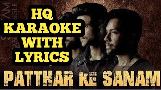 Pathar Ke Sanam Karaoke with Lyrics | SANAM | Venky S, Keshav Dhanraj