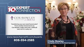 Cox Rowley Funeral Home - Transferring Pre Planned Funeral Arrangements - Expert Connections Tip