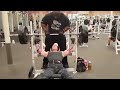 merle mohr 315 lbs incline bench press