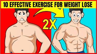 How To Lose Weight? Just Repeat These 10 Exercise? | Fitness Bites