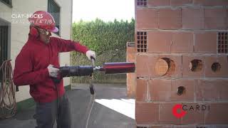 Use a Diamond Core Drill to drill Concrete Dry using Micro-Percussion Technology from Cardi.