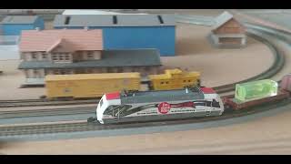 Marklin 88678 Cl 101 Electric Locomotive Test Run at z.scale.hobo 07.02.2022