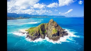 Na Mokulua in Kailua Oahu Hawaii