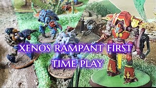 xenos rampant first time play