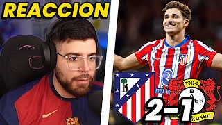 LA COBRA REACCIONA AL ATLETICO DE MADRID 2-1 BAYER LEVERKUSEN   ( DOBLETE DE JULIAN ALVAREZ)